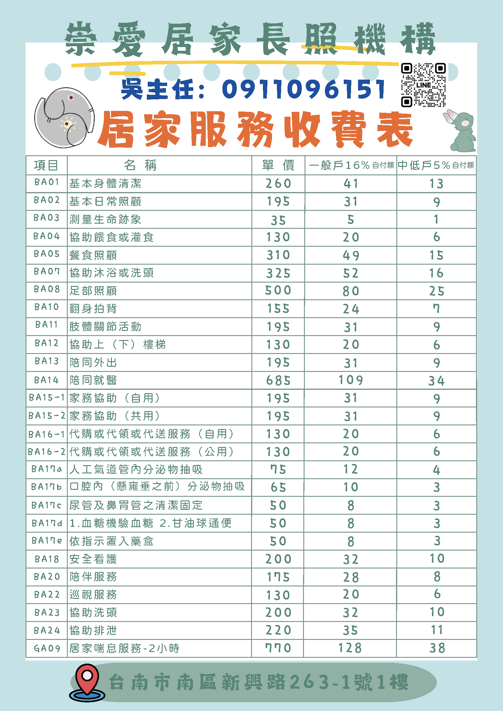 收費基準表p1